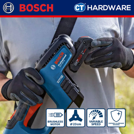 Bosch PRO GFR 18V-23 Cordless Brushless Brush Cutter 18V 23cm Solo [06008D1000]