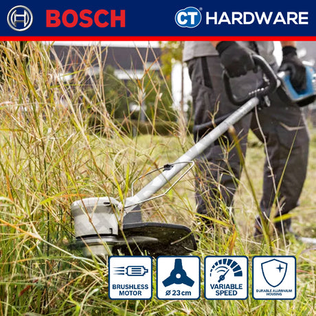 Bosch PRO GFR 18V-23 Cordless Brushless Brush Cutter 18V 23cm Solo [06008D1000]