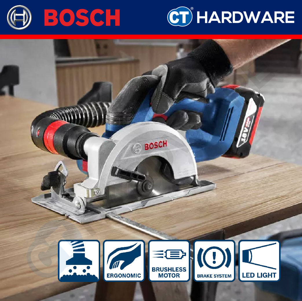 Bosch GKS 18V-44 SOLO Cordless Circular Saw 18V come with 1x Saw Blade 125MM [ GKS18V44SOLO ]