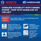 Bosch GKS 18V-70L SOLO Cordless Biturbo Brushless Circular Saw 18V | 190mm [ GKS18V70LSOLO ]