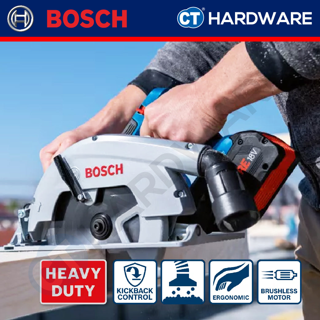 Bosch GKS 18V-70L SOLO Cordless Biturbo Brushless Circular Saw 18V | 190mm [ GKS18V70LSOLO ]