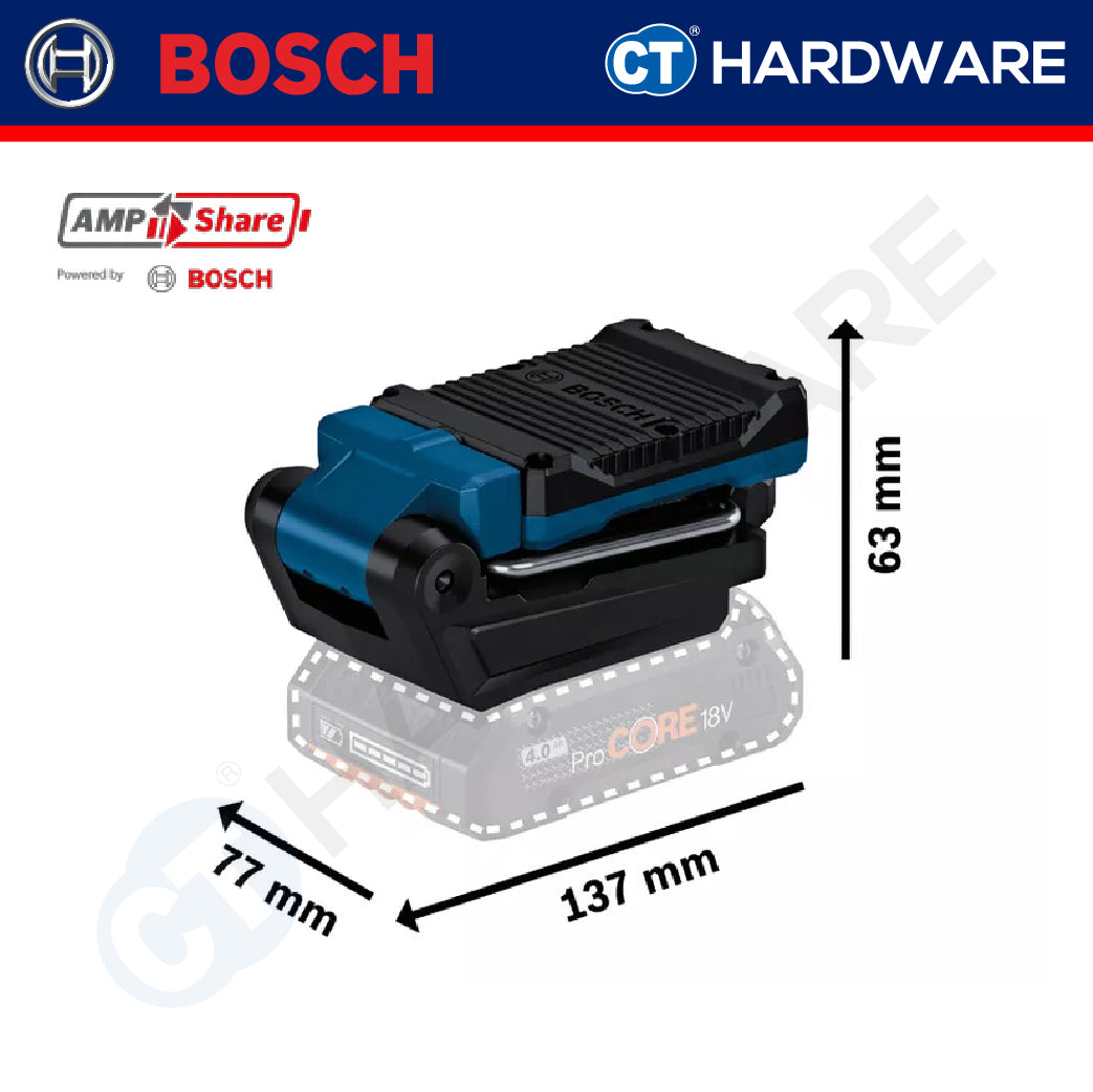 Bosch GLI 18V-800 SOLO Cordless Light 18V | 800LM [ GLI18V800SOLO ]