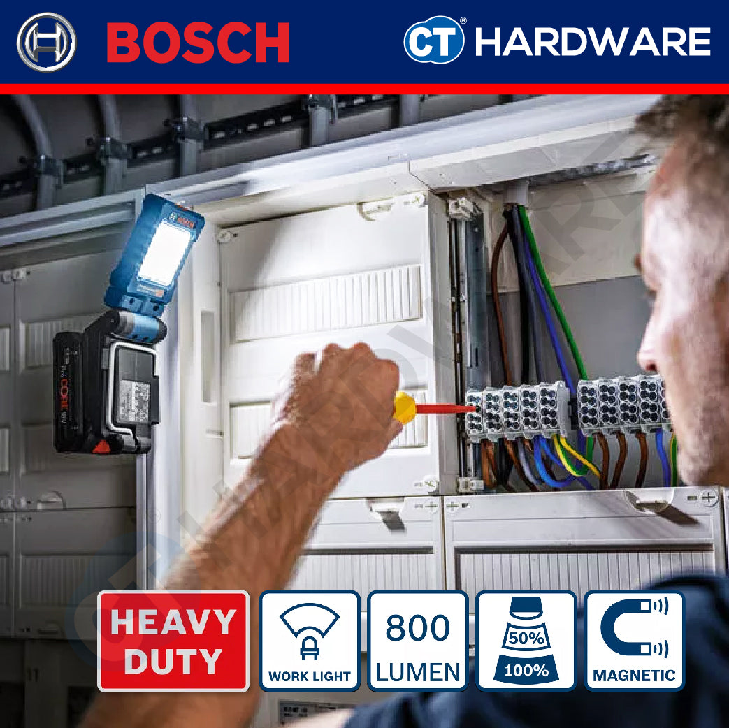 Bosch GLI 18V-800 SOLO Cordless Light 18V | 800LM [ GLI18V800SOLO ]