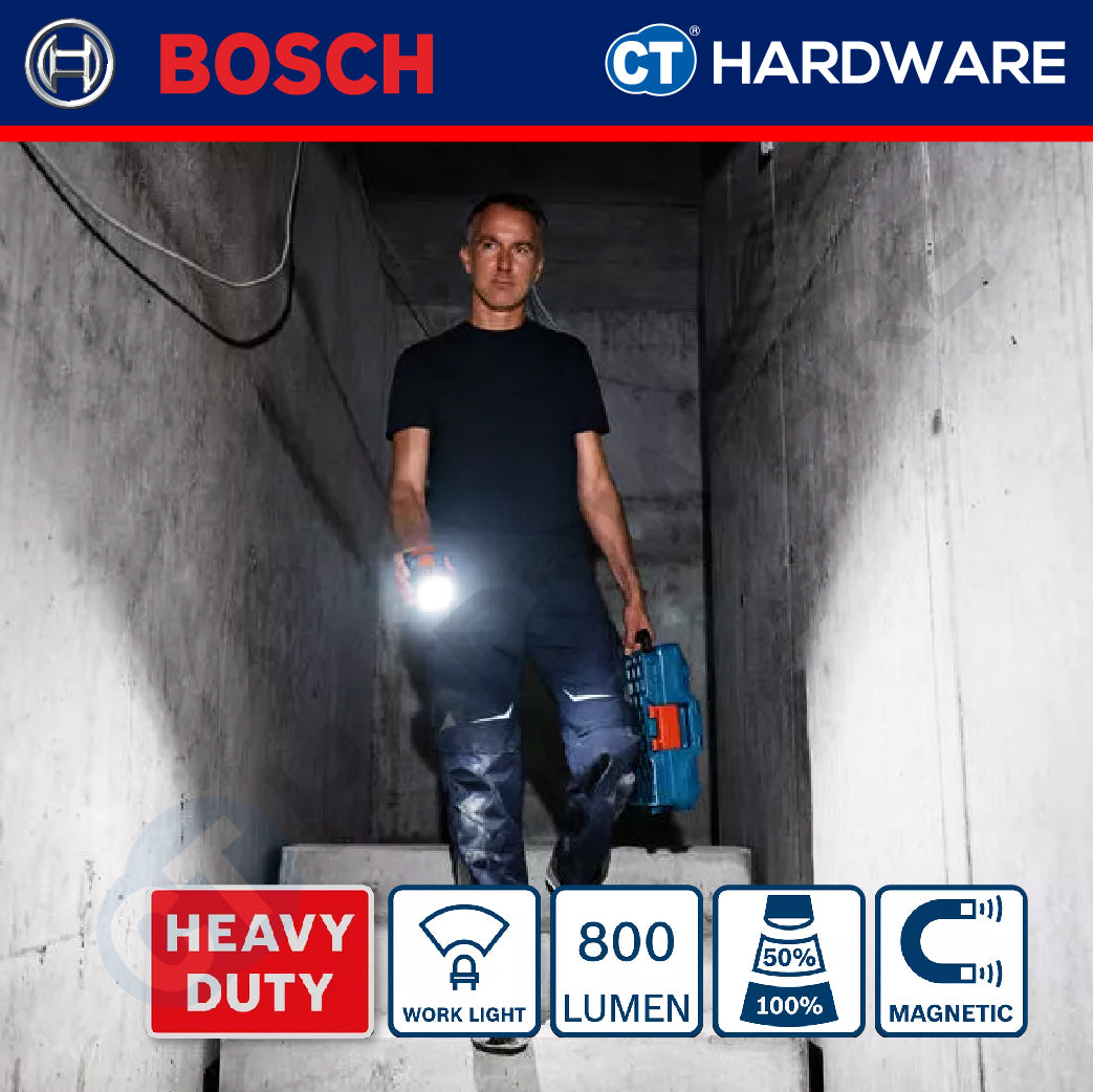 Bosch GLI 18V-800 SOLO Cordless Light 18V | 800LM [ GLI18V800SOLO ]
