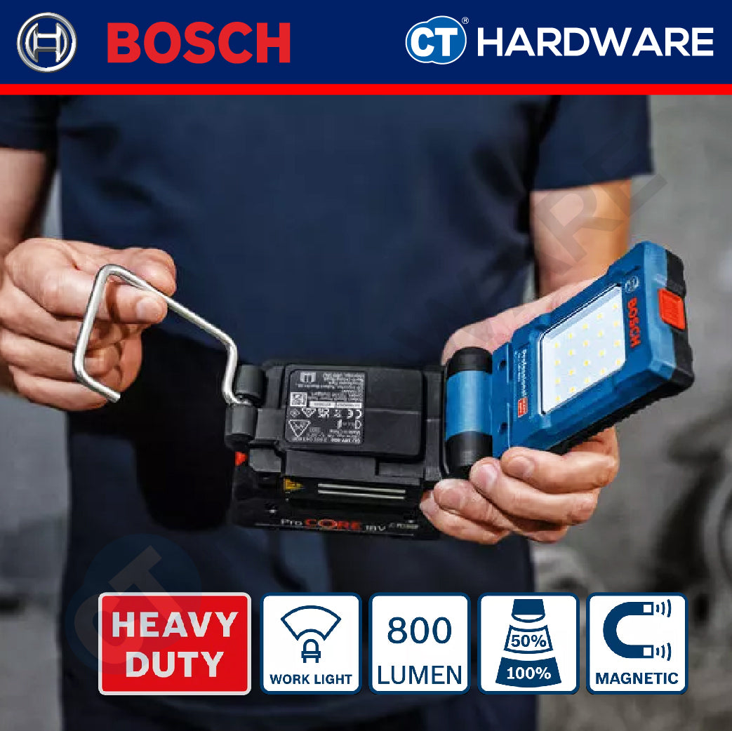 Bosch GLI 18V-800 SOLO Cordless Light 18V | 800LM [ GLI18V800SOLO ]