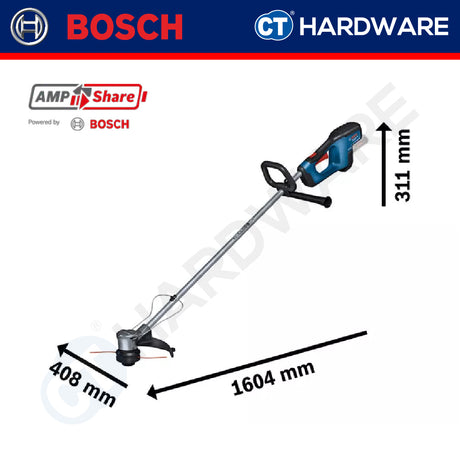 Bosch PRO GRT 18V-33 Cordless Brushless Grass Trimmer 18V 33cm Solo [06008D0000]