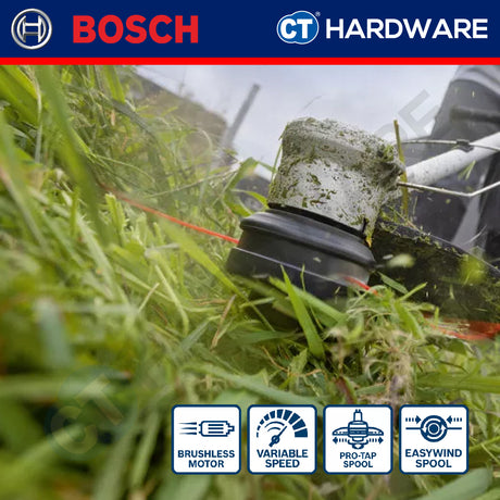 Bosch PRO GRT 18V-33 Cordless Brushless Grass Trimmer 18V 33cm Solo [06008D0000]