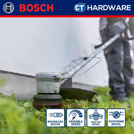 Bosch PRO GRT 18V-33 Cordless Brushless Grass Trimmer 18V 33cm Solo [06008D0000]