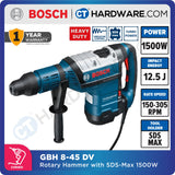 Bosch GBH 8-45 DV Professional Rotary Hammer with SDS Max 1500W [06112650L0 | GBH845DV]