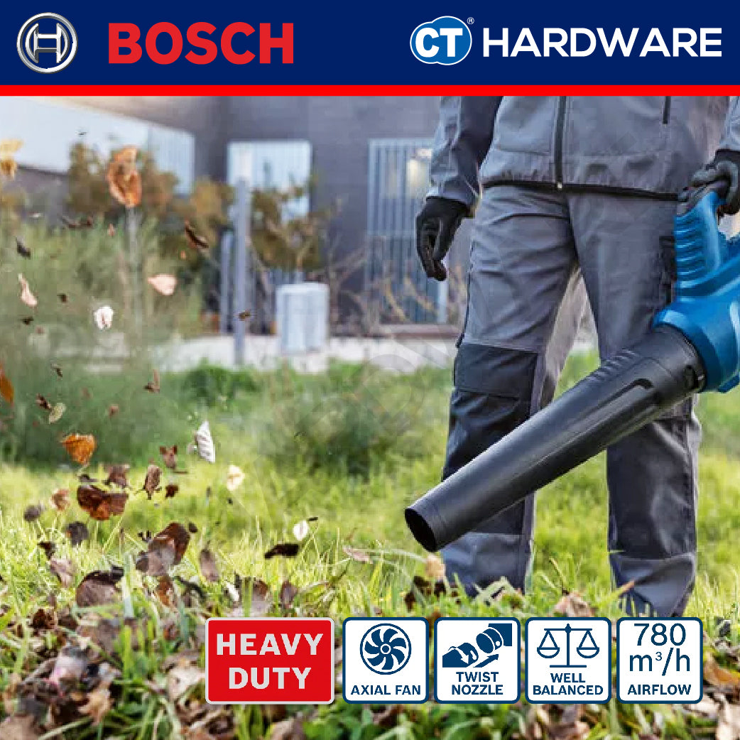 Bosch GBL 18V-750 SOLO Cordless Blower 18V without Battery & Charger, GBL18V750SOLO