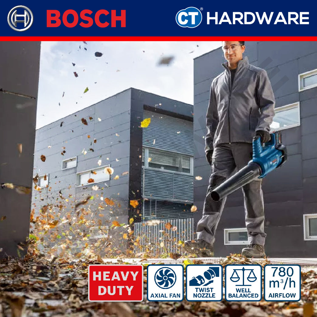 Bosch GBL 18V-750 SOLO Cordless Blower 18V without Battery & Charger, GBL18V750SOLO