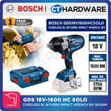 Bosch GDS 18V-1600 HC Cordless Impact Wrench 18V | 3/4" | 1600NM