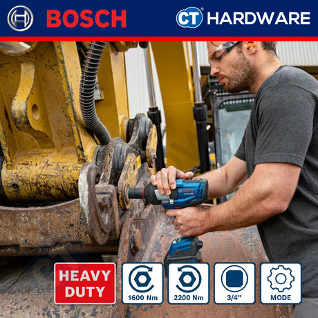 Bosch GDS 18V-1600 HC Cordless Impact Wrench 18V | 3/4" | 1600NM