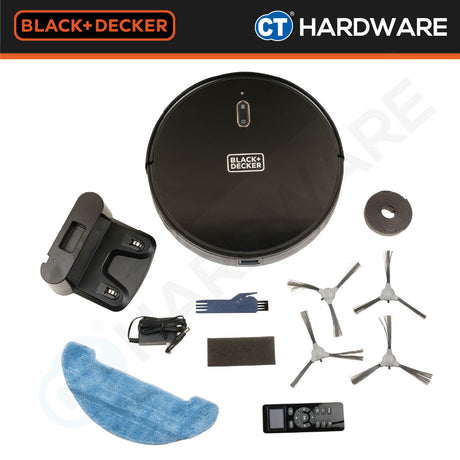 Black & Decker BRVA425B00 2-In-1 Robotic Vacuum And Mop