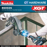 Makita BS002GZ XGT 40Vmax Cordless Pipe Belt Sander (Body Only)