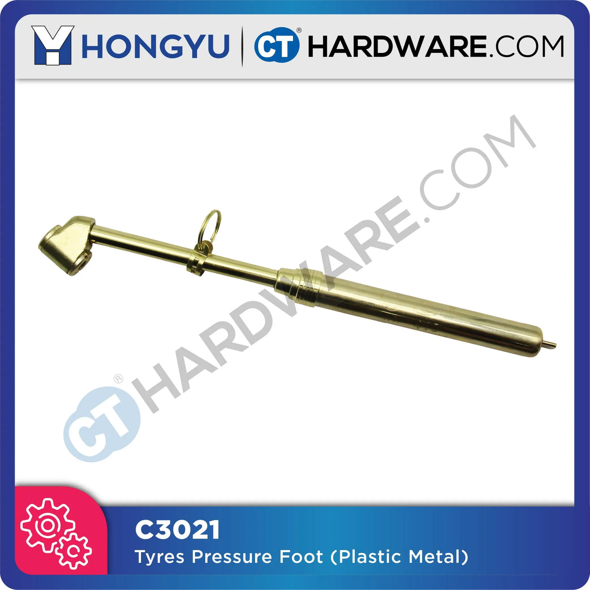 Hong Yu C3021 Tyres Pressure Foot (Plastic Metal)