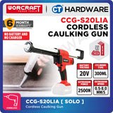 Worcraft CCG-S20LIA Cordless Caulking Gun