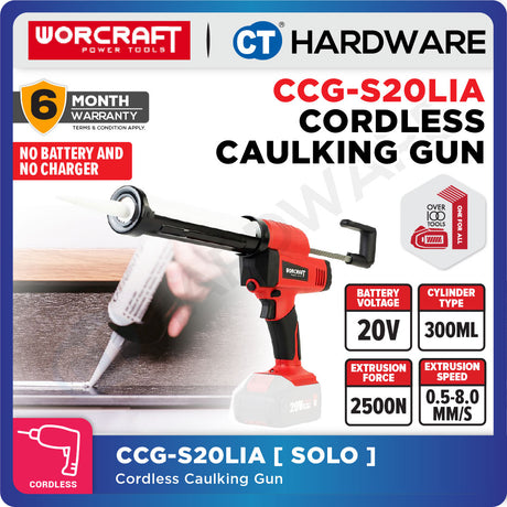 Worcraft CCG-S20LIA Cordless Caulking Gun