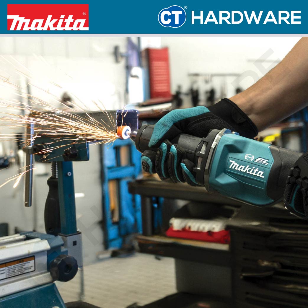 MAKITA GD002GZ CORDLESS DIE GRINDER 40V | 8MM | 5/16" WITHOUT BATTERY AND CHARGER - 1PC