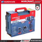 WORCRAFT CD16LIB CORDLESS BRUSHLESS DRILL 16.8V 50NM COME WITH 2x BATTERY 1.5AH & 1PC CHARGER