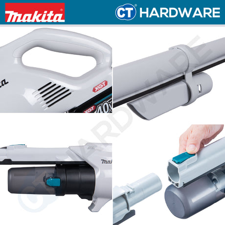 Makita CL004GZ XGT 40Vmax Cordless Brushless Cleaner Cyclone Type (Body Only | 1-Battery | 2-Battery)