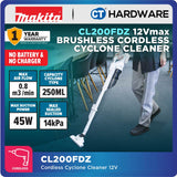 Makita CL200FDZ | CL200FDSA 12V Cordless Cyclone Vacuum Cleaner | Vakum Tanpa Wayar Sedutan Kuat | 无线吸尘器