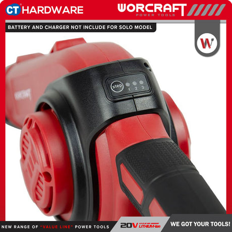 Worcraft CLB-S20LIA Cordless Brushless Blower 20V