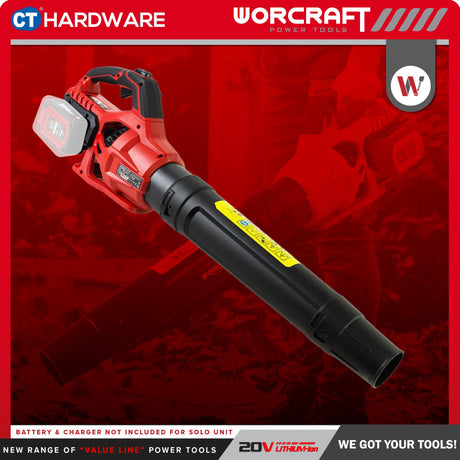 Worcraft CLB-S40LiBA Cordless Brushless Blower 40V with Kit Options