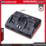 WORCRAFT CLC-20V-45D TWO PORT BATTERY CHARGER 20V (CLC20V45D)