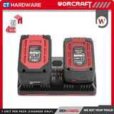WORCRAFT CLC-20V-45D TWO PORT BATTERY CHARGER 20V (CLC20V45D)