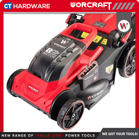 WORCRAFT CLM-S40LiBL-SOLO Cordless Brushless Lawn Mower 20V+20V 17" 3300RPM [CLMS40LIBLSOLO]