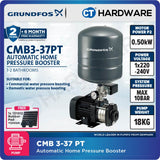 Grundfos CMB3-37PT Water Pressure Booster Pump 0.5kW 18L