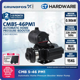 Grundfos CMB5-46PM1 Water Pressure Booster Pump 0.9kW
