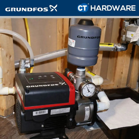 Grundfos CMBE1054 Compact Water Booster Pump [1.5kW, 2L Tank, Variable Speed]