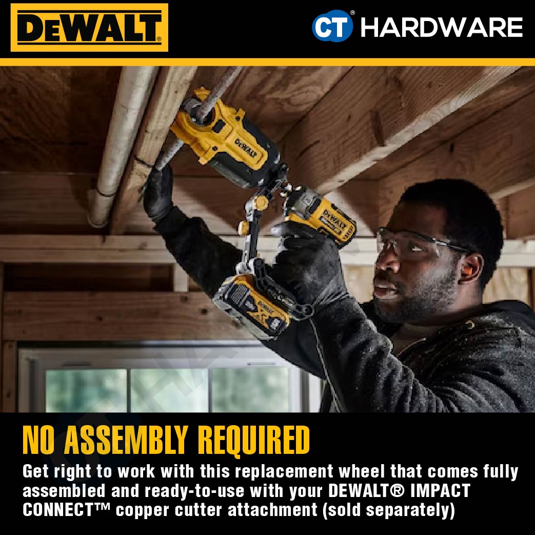 DEWALT DWACPR10 | DWACPR12 | DWACPR34 COPPER CUTTER WHEEL ATTACHMENT ACCESSORIES FOR ATTACH WITH DWACPRIR