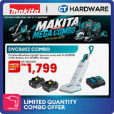 Makita DVC560Z LXT 18Vx2 Cordless Brushless Upright Vacuum Cleaner 5L With 2×3.0Ah Batteries and Charger Kit