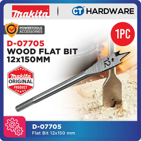MAKITA ORIGINAL WOOD FLAT BIT - 1PC