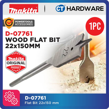MAKITA ORIGINAL WOOD FLAT BIT - 1PC