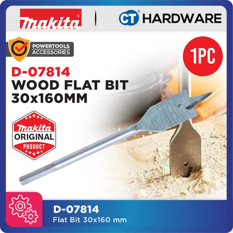 MAKITA ORIGINAL WOOD FLAT BIT - 1PC