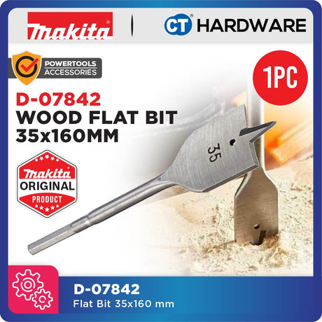 MAKITA ORIGINAL WOOD FLAT BIT - 1PC
