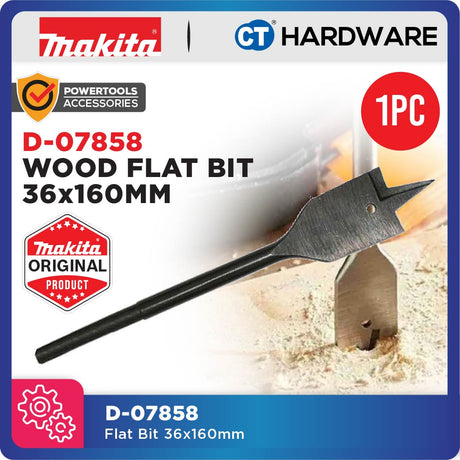 MAKITA ORIGINAL WOOD FLAT BIT - 1PC