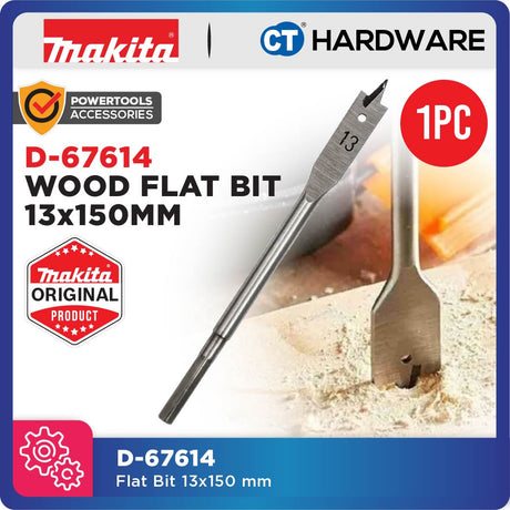 MAKITA ORIGINAL WOOD FLAT BIT - 1PC