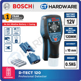 Bosch DTECT 120 Professional Detector Cordless Wall Scanner 12V