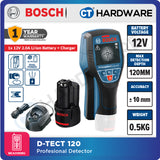 Bosch DTECT 120 Professional Detector Cordless Wall Scanner 12V