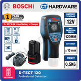 Bosch DTECT 120 Professional Detector Cordless Wall Scanner 12V