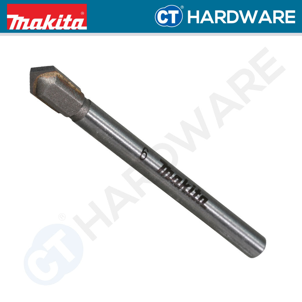 Makita D-78433 Glass Drill Bit 6x58 mm