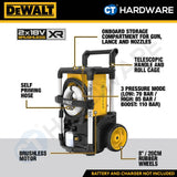 Dewalt DCMPW1600N Cordless Brushless Pressure Washer 20Vx2