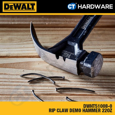 DeWalt Steel Claw Hammer [Curve | Rip | Demo] (1 pc)