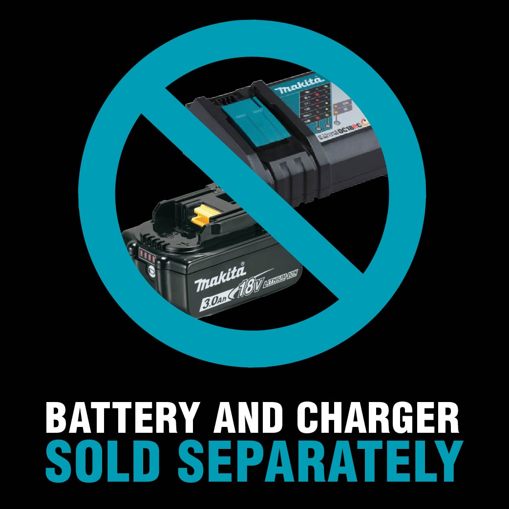 Makita DFN350Z LXT 18V Cordless Brad Nailer 15-35mm F-Nail (Body Only)