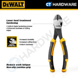 DEWALT DWHT82796-0 | DWHT82797-0 DIAGONAL CUTTING PLIER 6INCH 160MM | 8INCH 200MM - 1PC